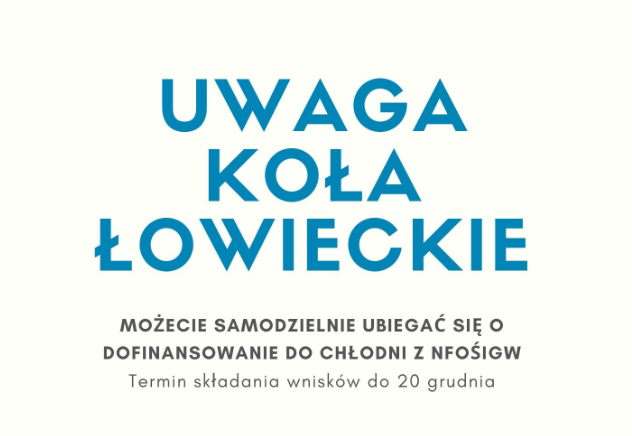Chłodnie dla kół łowieckich