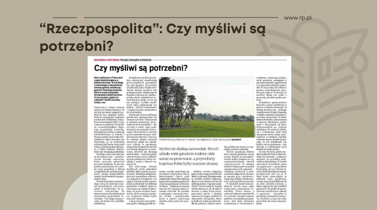 „Rzeczpospolita”: Czy myśliwi są potrzebni?