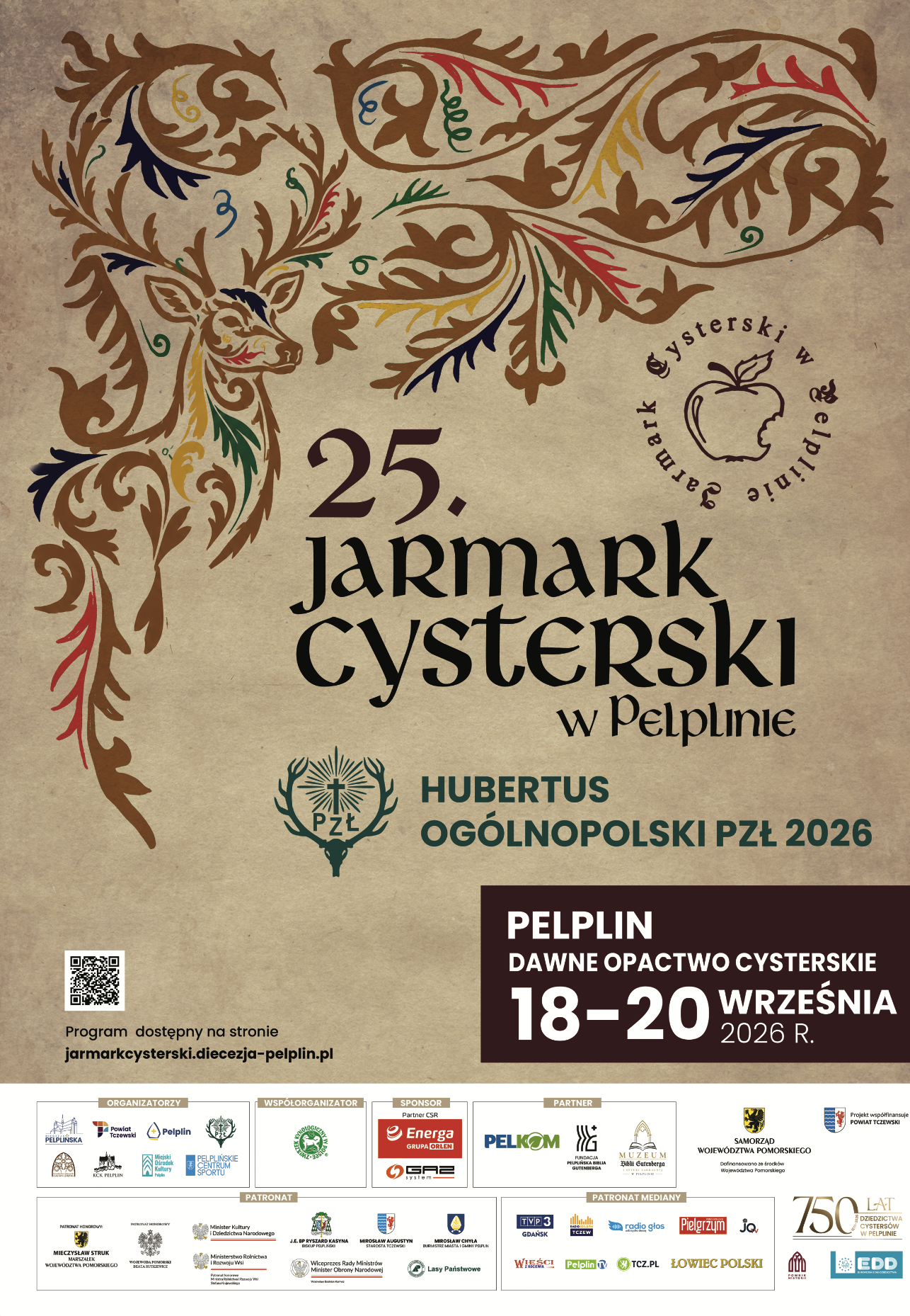 25. Jarmark Cysterski w Pelplinie – Hubertus Ogólnopolski PZŁ 2026